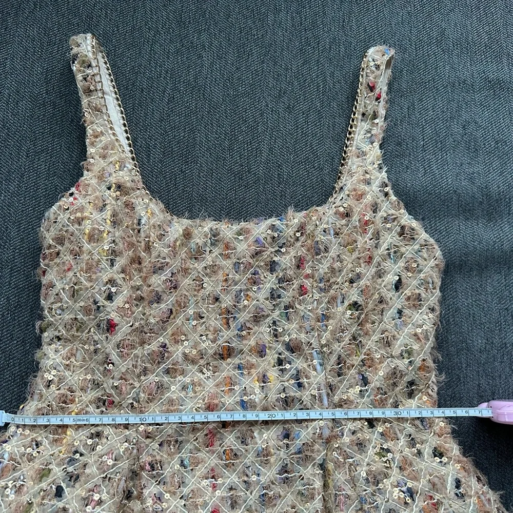 Maeve by Anthropologie Tweed Fit & Flare Mini Dress - Picture 10 of 12